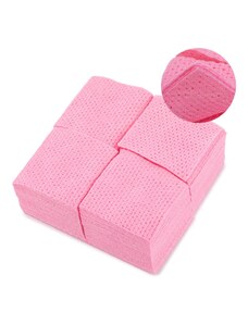 Lint Free Nail Pads Starnails, 5x5 - pink - netřepivé polštářky na nehty růžové, 250 ks