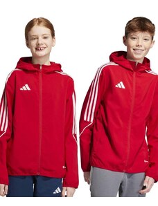 Dětská bunda adidas Performance TIRO23 L WB Y červená barva