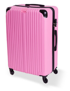 Cestovní kufr BERTOO Venezia - růžový XXL