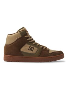 Dc shoes pánské boty Manteca 4 HI WR Dk Choc/Military | Hnědá