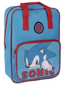 CERDÁ Dětský / chlapecký batoh s přední kapsou Ježek Sonic - 6L