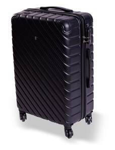 Cestovní kufr BERTOO Roma - černý XL