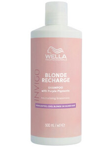 Wella Professionals Invigo Blonde Recharge Cool Blonde Shampoo 500ml