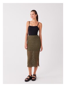 LC Waikiki Extra Tight Fit Self-Patterned Women's Skirt
