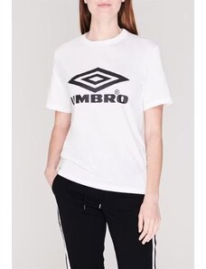 dámské tričko UMBRO - WHITE/BLACK - S