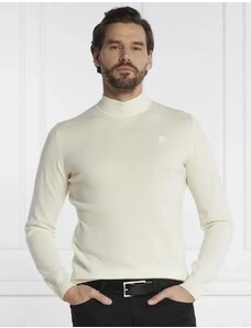 Karl Lagerfeld Vlněný svetr | Slim Fit