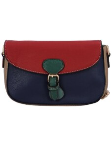 MaxFly Trendy malá dámská koženková crossbody Susana, cihlová