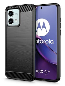 Ochranný kryt na Motorola Moto G84 - Tech-Protect, Tpucarbon Black