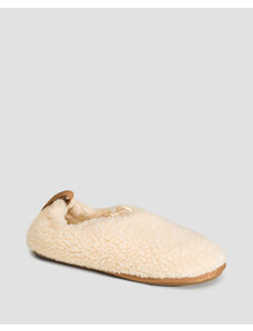 Dámské pantofle UGG Plushy Slipper v Béžové Barvě