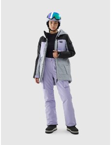 4F Dámská snowboardová bunda membrána 15000 - fialová