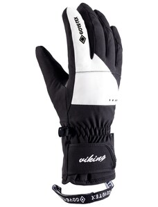 Dámské lyžařské rukavice Viking SHERPA GTX černá/bílá