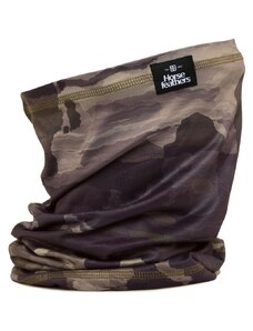 Maskáčový nákrčník Horsefeathers Neck Warmer - hnědé camo