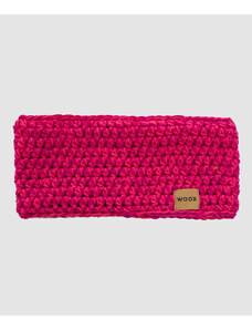 Merino čelenka WOOX Meri Pink Headband