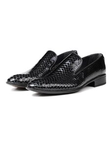 Ducavelli Alligator Genuine Leather Men's Classic Shoes, Loafer Classic Shoes, Moccasin Shoes