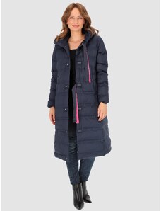 PERSO Woman's Coat BLH231010F Navy Blue