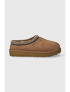 Semišové papuče UGG W TASMAN hnědá barva, 5955 CHE