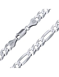 Silvego Stříbrný náhrdelník FIGARO - 6 mm