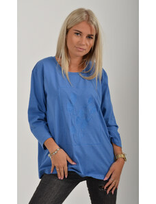 Enjoy Style Modré tričko ES1376