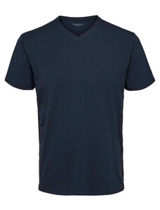 SELECTED HOMME Tričko námořnická modř