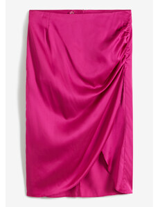 bonprix Saténová sukně Pink