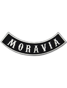 Route-66.cz Moto nášivka Moravia Rocker - XXL na záda