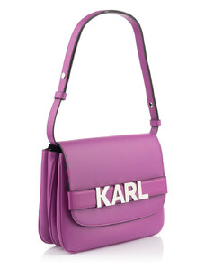 KABELKA KARL LAGERFELD K/LETTERS FLAP SHOULDERBAG