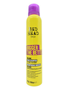 TIGI Bed Head Bigger The Better Volume Foam Shampoo 200 ml Šampon pro objem vlasů