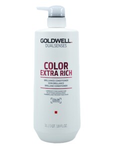 Goldwell Dualsenses Color Extra Rich Brilliance Conditioner 1000 ml Kondicionér pro pevné a nepoddajné barvené vlasy