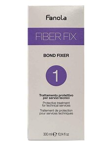 Fanola Fiber Fix Bond Fixer N.1 300 ml Rekonstrukční ošetření pro barvené a odbarvované vlasy