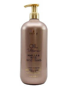 Schwarzkopf Professional Bonacure Oil Ultime Marula & Rose Light Oil-in Shampoo 1000 ml Lehký olejový šampon pro jemné až normální vlasy