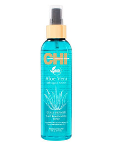 Farouk Systems CHI Aloe Vera with Agave Nectar Curls Defined Curl Reactivating Spray 177 ml Regenerační sprej pro kudrnaté vlasy