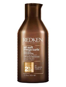 Redken All Soft Mega Curls Shampoo 300 ml Šampon pro vlnité a kudrnaté vlasy