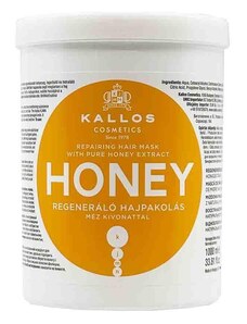 Kallos KJMN Honey Repairing Hair Mask With Pure Honey Extract 1000 ml Regenerační maska na vlasy