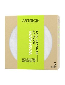 Catrice Wash Away Make Up Remover Pads 3 ks Znovupoužitelné odličovací tampónky