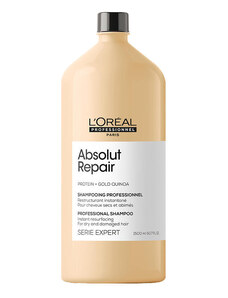 L'Oréal Professional L'Oréal Professionnel Serie Expert Absolut Repair Gold Quinoa+ Protein Shampoo 1500 ml Šampon pro suché a poškozené vlasy