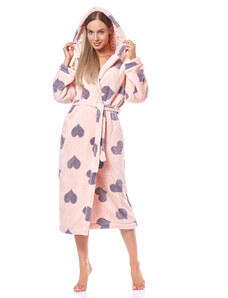 L&L Kola Long Apricot Robe Meruňka