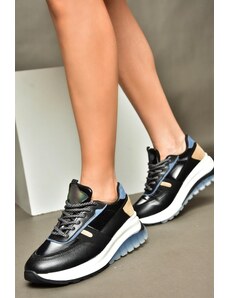 Fox Shoes R312911909 Black Women's Sneakers Sneakers