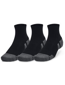 Ponožky Under Armour UA Performance Cotton 3p Qtr-BLK 1379528-001