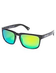 Meatfly sluneční polarizační brýle Gammy Black Glossy/Green | Černá