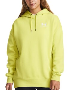 Mikina s kapucí Under Armour Essential Flc OS Hoodie-YLW 1379495-743