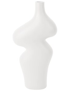Time for home Bílá váza Curlie 30,5 cm