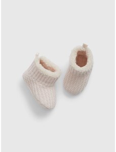 GAP Baby zateplené botičky sherpa - Holky