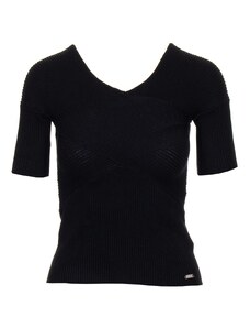 Guess dámské svetrové tričko Ria černé