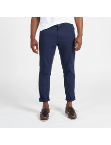 TRIBORD Pánské kalhoty na plavbu 100 bavlněné modré