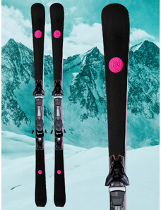 Dámské lyže AK Ski Piste Pink + vázání Salomon Z12 GW 22/23