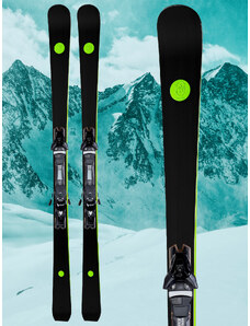 Sjezdové lyže AK Ski Piste Green + vázání Salomon Z12 GW 22/23