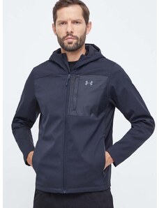 Bunda Under Armour pánská, černá barva, přechodná