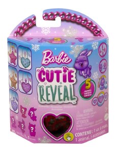 Mattel Barbie CUTIE REVEAL plyšová kabelka hvězdička červená