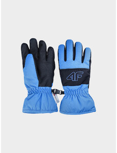 4F Chlapecké lyžařské rukavice Thinsulate - kobaltové