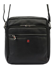 Pánská kožená taška Albatross BB176 černá